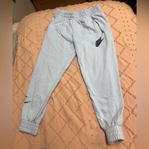 Women’s Nike Light Blue Cuffed Joggers